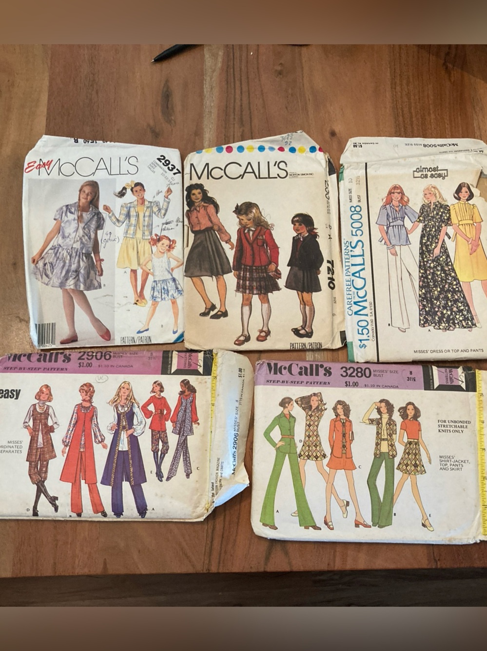 Lot of 22 Vintage 60s 70s 80s Y2K Cut Sewing Patterns McCall’s Simplicity - Picture 3 of 7